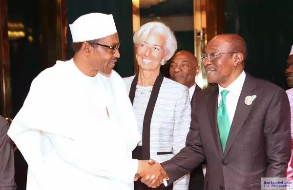 Photos Of Buhari With IMF Boss In Aso Rock Villa & Details Of What Was Discussed